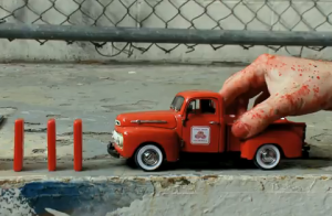 Rube Goldberg dances in his grave.
